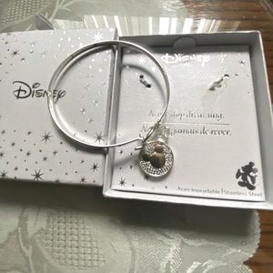 Disney silver tone bracelet
